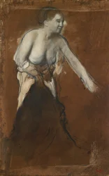 Mujer lavándose, c.1866-68